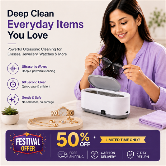 CrystalClean Pro™ 360° Ultrasonic Cleaner