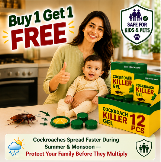 Cockroach Killer Gel | Powerful, Safe & Effective