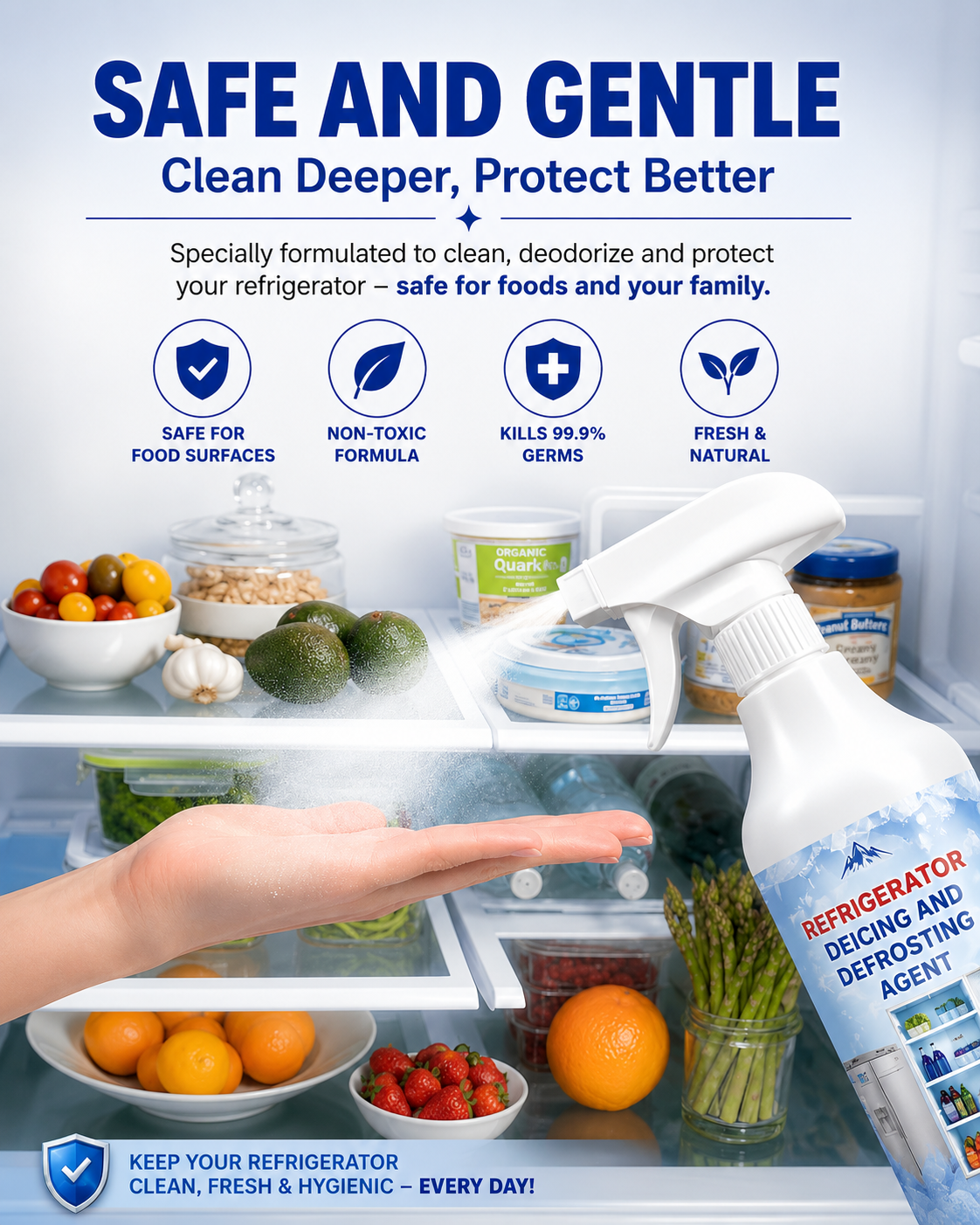FrostAway™ 2X Freezer Defrosting Spray – Buy 1 Get 1 Free