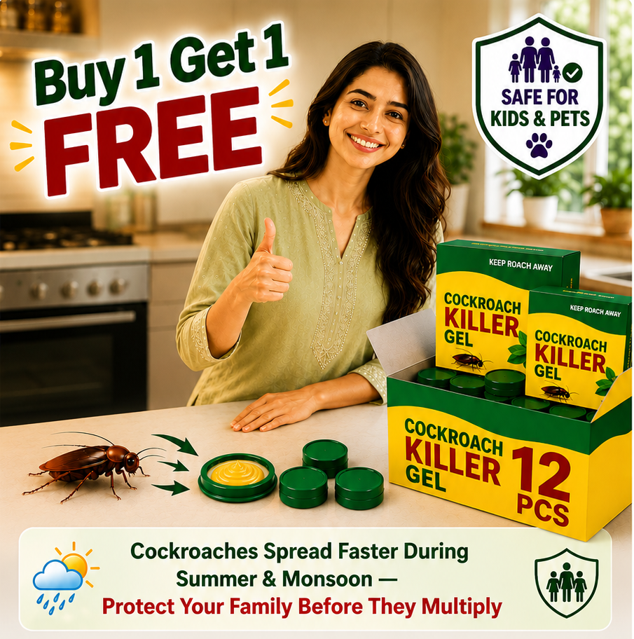 Cockroach Killer Gel | Powerful, Safe & Effective