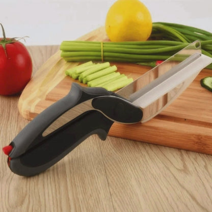 QuickCut Pro™ 2-in-1 Kitchen Knife & Cutting Board